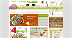 Desktop Screenshot of boutique.terrevivante.org